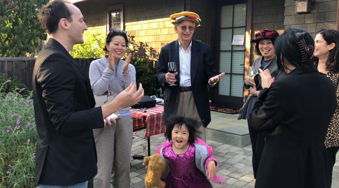 Magic Mitch stage performance